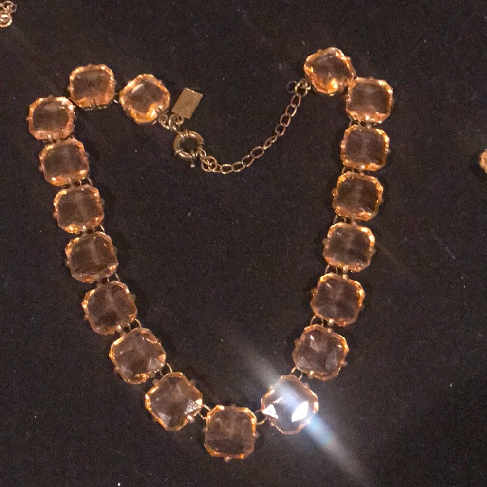 Rose quartz necklace